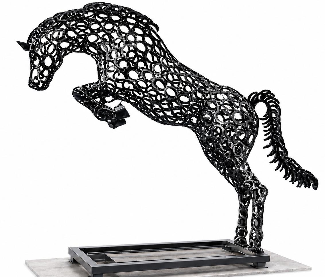 Cheval bondissant